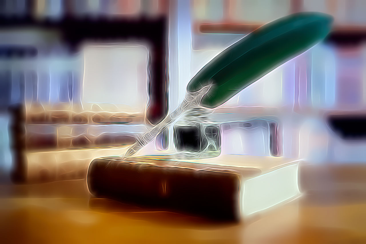 Book and Quill - Writing Poetry