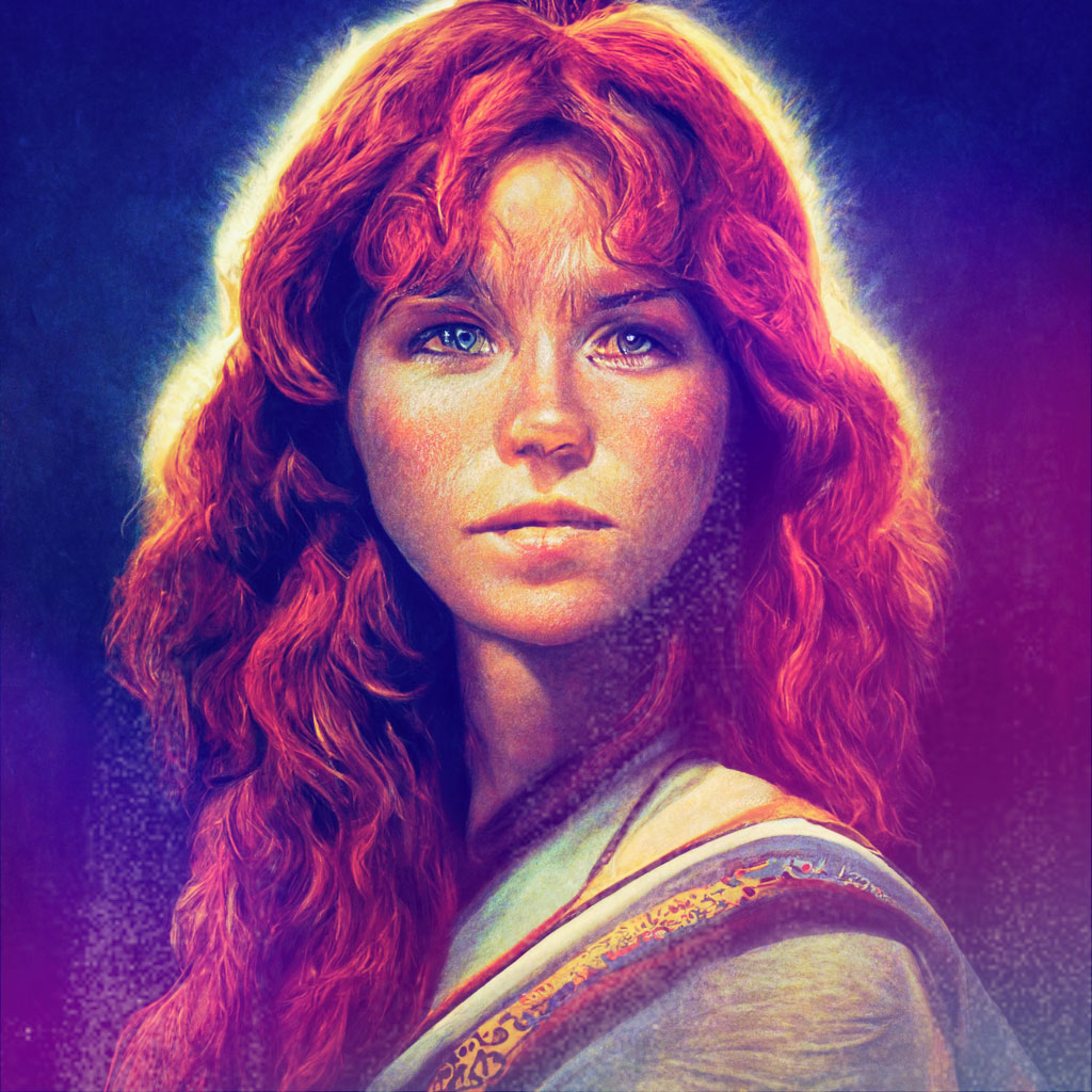 red-headed goddess
