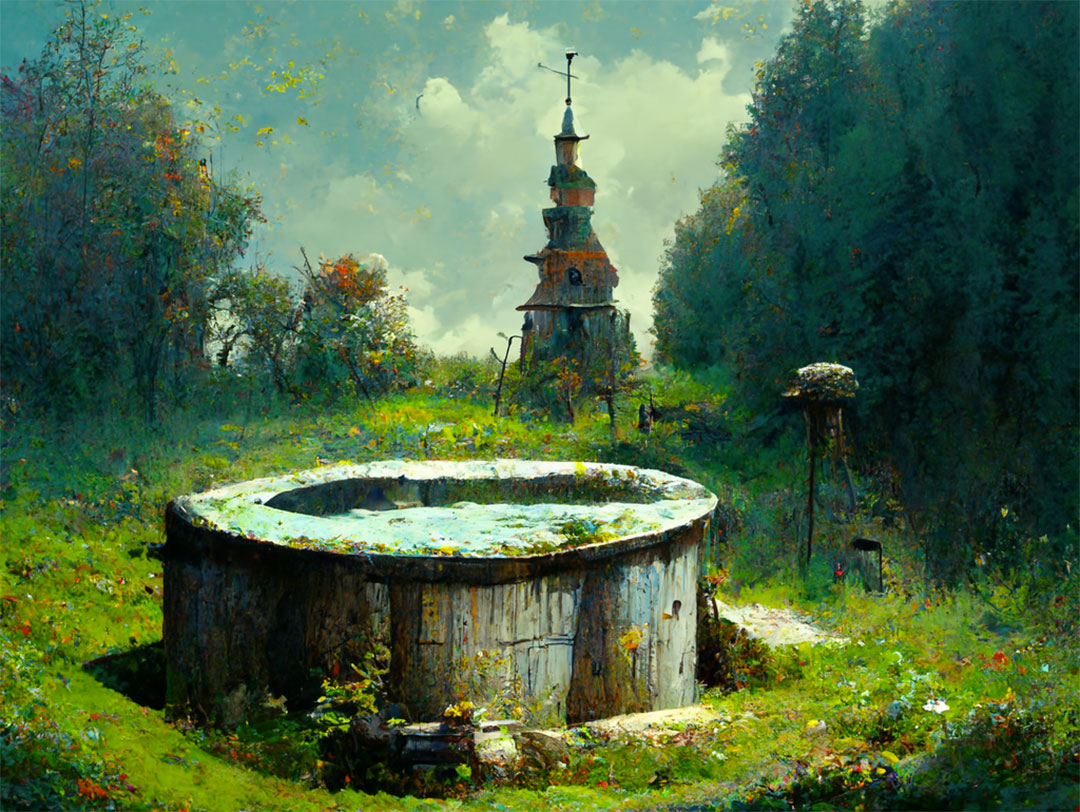 A Well in the Village of Gloombrooke