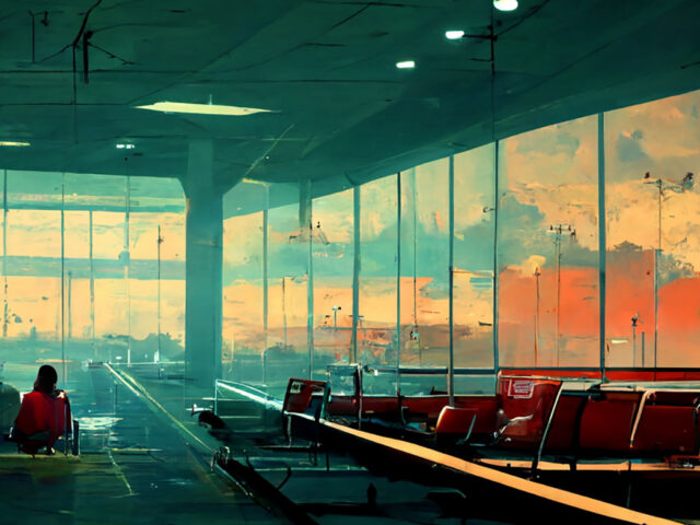 Waiting in an Airport