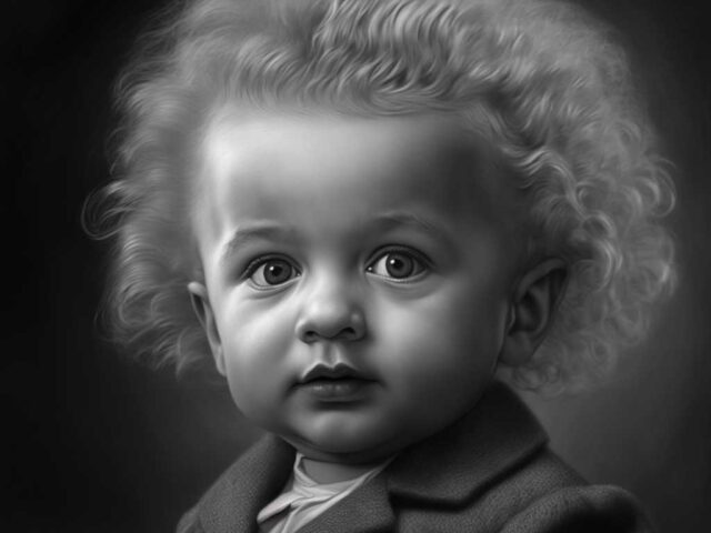 Albert Einstein as a Baby