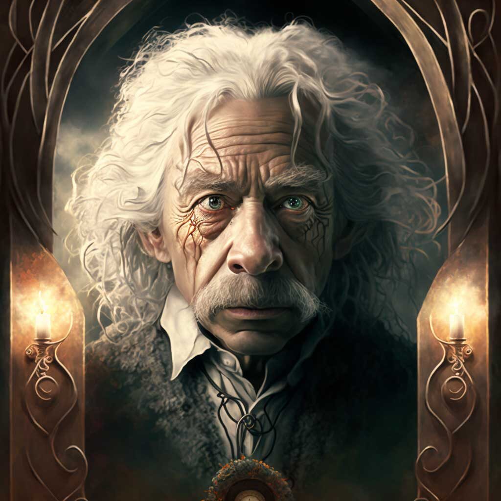 The Lord of the Rings: Return of the King starring Albert Einstein