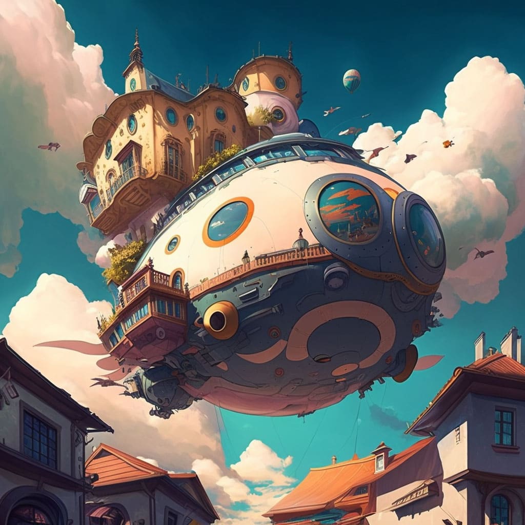 Flying cars and floating cities