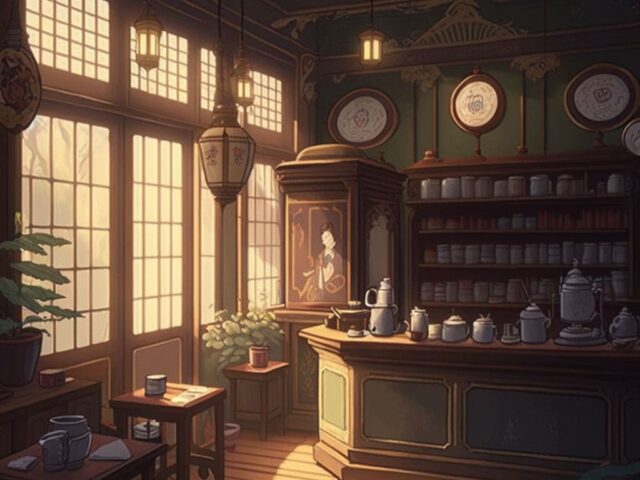 The Time-Traveling Tea Shop