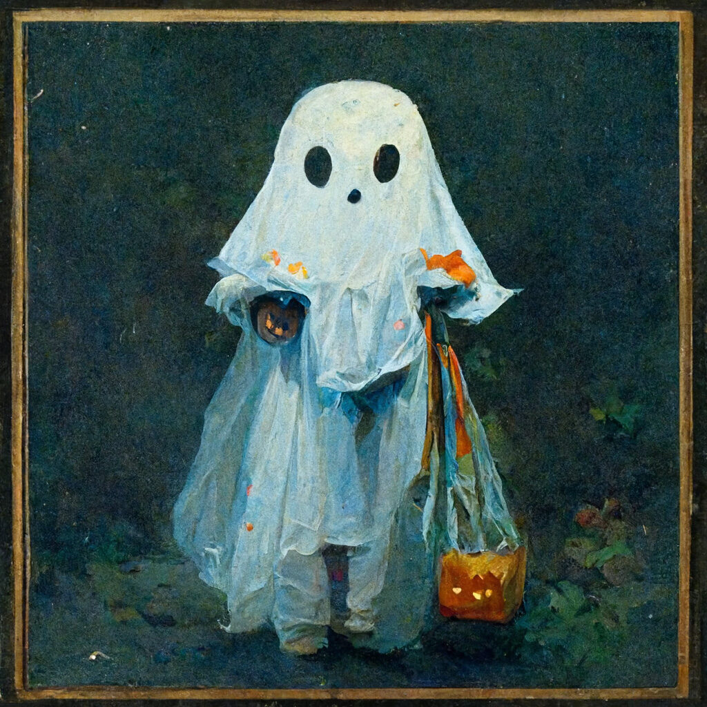 Pumpkin on Leaves - Memories of Autumn